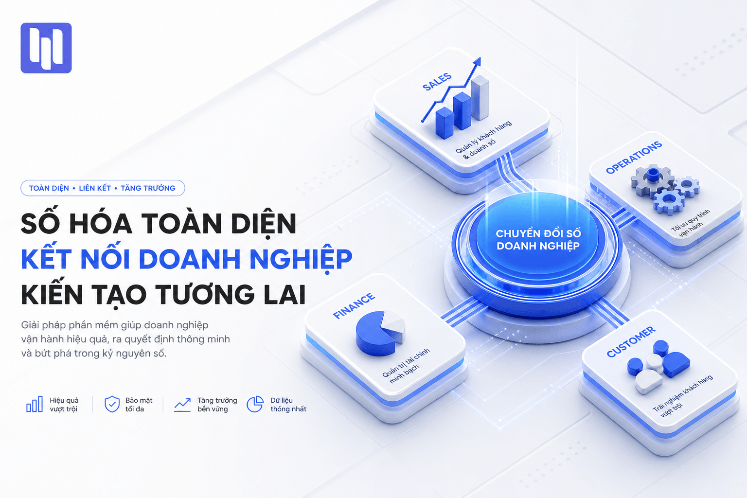 Số hoá Doanh nghiệp – Giải pháp chuyển đổi toàn diện